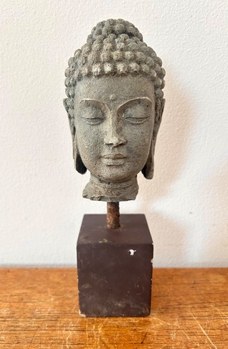 Japanische stein buddha kopf - stein,