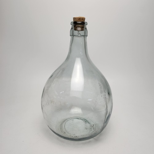 Weinballon liter glasflasche - weinballon,