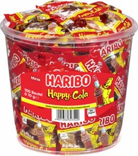 Haribo Happy Cola Fruchtgummi 100 x 10 g Minibeutel , 1kg