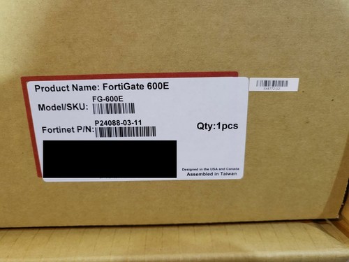 Fortinet fortigate 600e - fortinet,