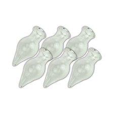 Kleine glasflasche kegel - 6x,