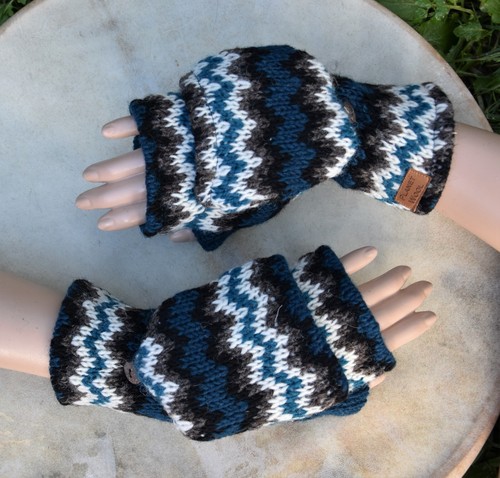Klapphandschuhe fingerlos - klapphandschuhe,