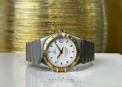 Omega constellation stahl - omega, stahl/gold