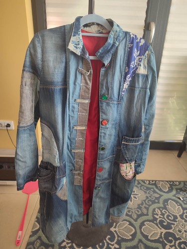 Toller desigual jeans mantel - jeans,
