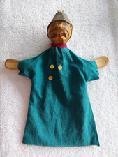Kasperle Figur Handpuppe Polizist Holz