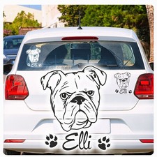 Autoaufkleber Englische