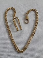 Alte goldfarbene Uhrkette