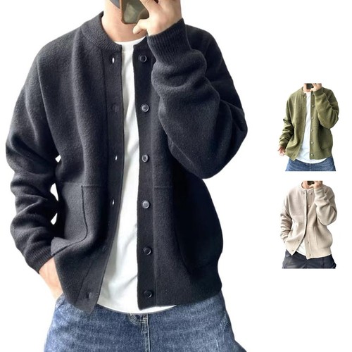 Dicke warme herren strickjacke - warme,