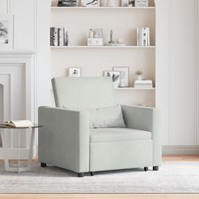 3-in-1 Schlafsofa Samt
