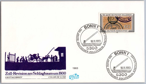 Bund fdc bonn 1983 - bund,