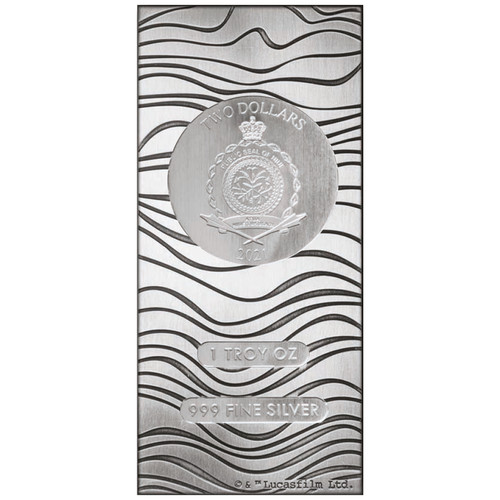 Silver coin beskar bar - oz,