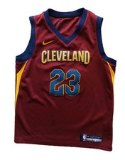 Nike LeBron James Cleveland Cavaliers Trikot Swingman Jersey rot YOUTH KINDER M