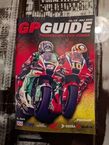 Guide sachsenring 2026 mini - 2026,