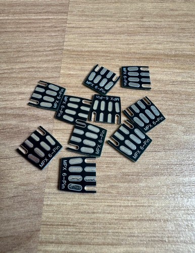 10x mpx zugentlastung platine - 10x,