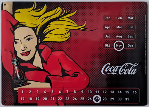 Coca cola ewiger kalender - ewiger,