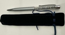 "Luxus" SWAROVSKI Crystalline Stardust Kugelschreiber, Farbe: Silbe, NEU