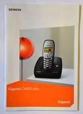 Originale Bedienungsanleitung für Siemens Gigaset CX450