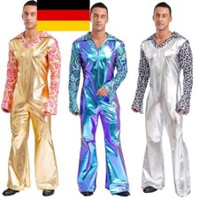 Herren Metallic Jumpsuit