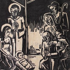 Expressionismus Holzschnitt