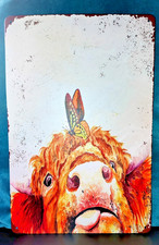 Blechschild Tiere 20x30 cm 