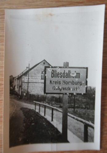 Altes foto durchschossenes - altes,