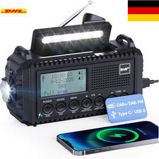 Solar-Kurbelradio mit