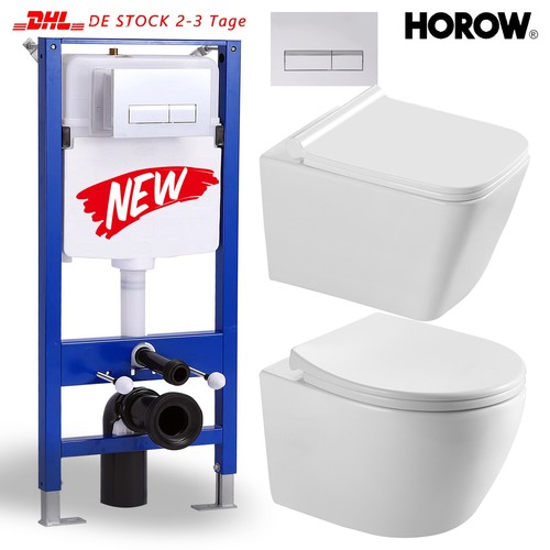 Komplettset spülrandlos - wc,