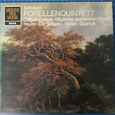 Schubert Forellenquintett Clifford Curzon DECCA LP2348