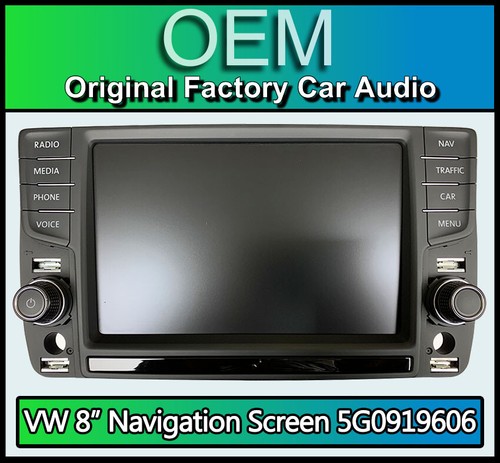 Golf mk7 sat nav screen - sat,