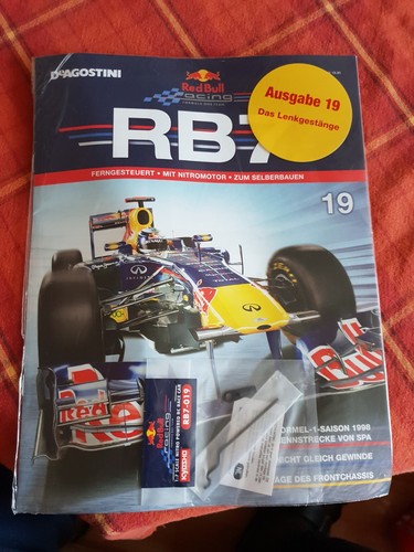 Deagostini red bull rb7 - red,