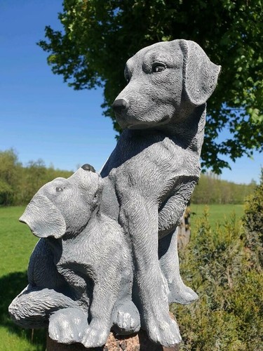Dekofigur zwei hunde - hunde, art.