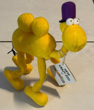 Heye Crazy Zoo Mordillo 1998 Kamel Gelb Plüsch Plüschtier mit Etikett