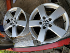 1x Von 2  Alufelge 6,5JX16   ET50 LK5x112 1T0601025M VW Golf V VW Touran