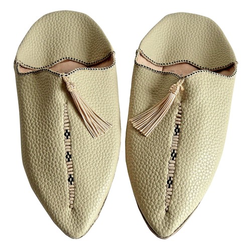 Babouches sahara beige - babouches,