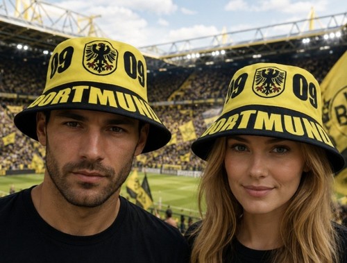 Fußball fischerhut dortmund - fischerhut,
