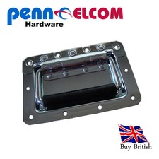 Mittelgroßer versenkter federbelasteter Fallgriff mit Nietschutz strapazierfähig