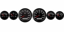 US STOCK 6 Gauge Set 160MPH