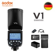 DE Godox V1 Flash TTL HSS Blitzgerät für Canon Nikon Sony fujifilm Olympus