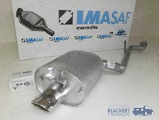 IMASAF Auspuff ab Kat für Mercedes SLK R170 Kompressor 200 + 230 1996-2000