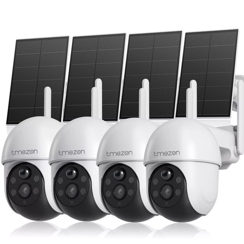 4pcs solar kamera funk - solar,