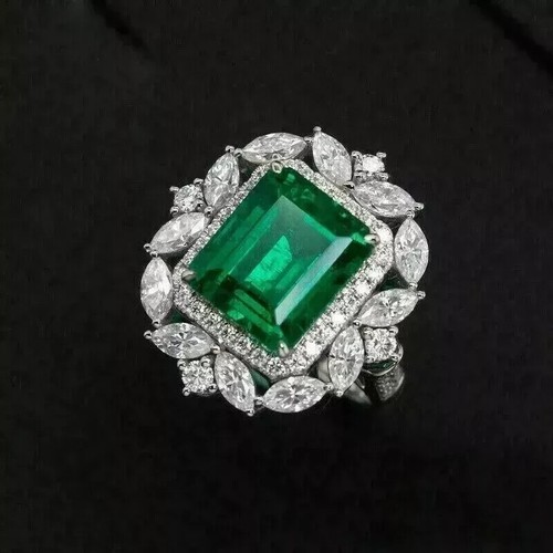 Karat lab created smaragd - 3,