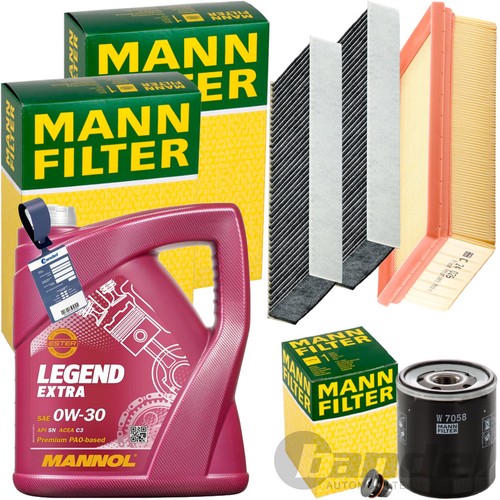 Mann inspektionspaket - mann, inspektionspaket+5l