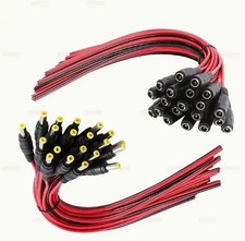 Hohlstecker oder Buchse 5,5 x 2,1 mit Anschlußkabel Steckverbinder