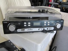 Technaxx TX22 - Plattenspieler-Radio-Digitalisierer für Schallplatten-Kassetten