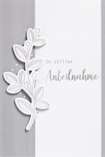 Trauer Beileid Kondolenz Karte