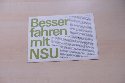 219208 nsu prinz spider - 219208),