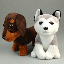 Penny Treue Freunde für alle Hund ❤️ Dackel + Huski Kuscheltier Stofftier SET