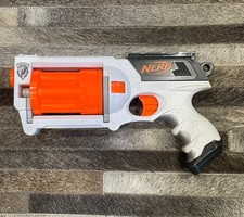 Nerf White N-Strike Maverick