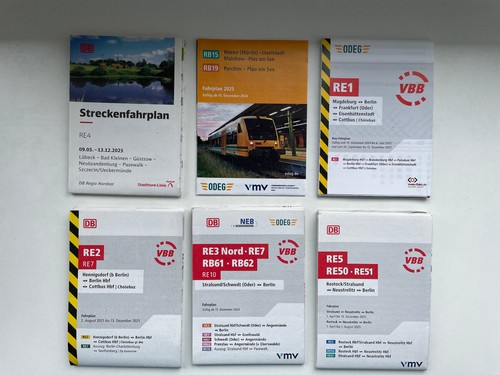 Bahn streckenfahrpläne 2025 - bahn,
