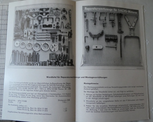 1971 sachs handbuch - sachs,